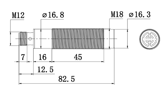 Relação do dispositivo M12 do estojo compacto RFID do HF Modbus RS485 para a linha de produção distribuída 1