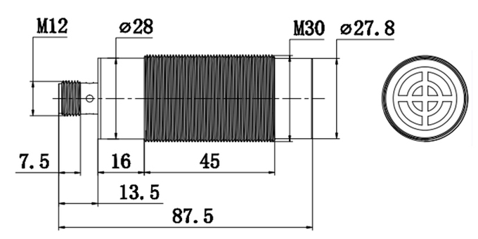Produtos de Decentralized Identification Of do leitor de uma comunicação de Modbus RS485 e bens fixos 1