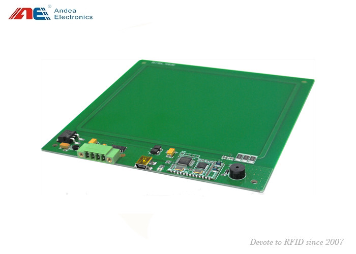 HF Embedded RFID Reader USB RS232 Communication 150*150 Mm PCB Board