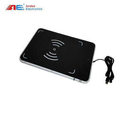 Relação Desktop de Writer USB do leitor da frequência ultraelevada RFID com poder 1 do RF da antena - 27DBM