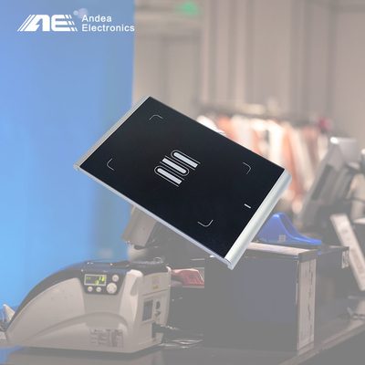 Pagamento de superfície de For Store Counter do leitor da frequência ultraelevada RFID de Matte Texture Acrylic Material Black